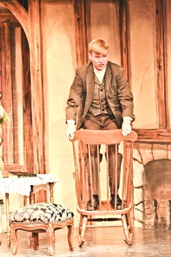 THE VAGABOND:  Joel White plays Conn the Shaughraun in "The Shaughraun," a plucky young Irishman whose wit and wordplay saves the day. - PHOTO COURTESY OF THE GREAT AMERICAN MELODRAMA