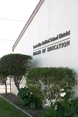 TRAILBLAZERS : Lucia Mar Unified School District, which spans from Nipomo to Shell Beach, is preparing to become the first school district to implement TAP, an education reform program that funds professional development and merit-based pay for teachers. The district will start TAP at six of its schools in the fall. - PHOTO BY AMY ASMAN
