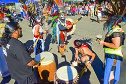CENTURIES OF CELEBRATION:  The city of Santa Maria&rsquo;s Dia de los Muertos event will include a performance by Aztec dancers. The celebration is said to have originated with the indigenous Aztecs. - PHOTO COURTESY OF THE CITY OF SANTA MARIA