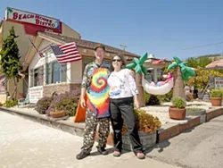 WORKING TOGETHER : Beach House Bistro Chefs and owners Liz and Gerald Bednorz worked for various restaurants around the area until they decided to go it for themselves. - PHOTOS BY STEVE E. MILLER