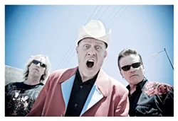 HOLY HEAT WAVE! : The Reverend Horton Heat brings his psychobilly roadside revival to SLO Brew on July 11. - PHOTO COURTESY OF REVEREND HORTON HEAT