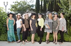 WIG LOVE: Hats for Hope's board is on a mission to make sure everyone on the Central Coast who has gone through chemotherapy has access to some sort of wig, hat, or head covering. - PHOTO COURTESY OF HATS FOR HOPE