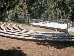 THE NATURAL WAY :  Camp Ocean Pines recently completed its outdoor amphitheater, and its very first concert happens on June 10 with Severin Browne and a dozen other performers. - PHOTO COURTESY OF CAMP OCEAN PINES & SEVERIN BROWNE