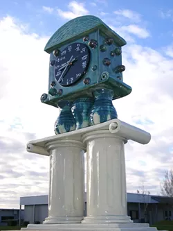 MATH CLOCK : By Brian Claverie - PHOTO COURTESY OF BRIAN CLAVERIE