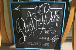 BRAKE FOR BAKED GOODS: Pick up sweet to-go goodies and Spearhead Coffee at Just Baked SLO’s pastry bar in Santa Margarita. - PHOTO BY DYLAN HONEA-BAUMANN