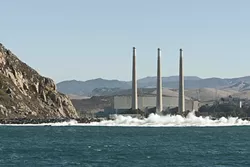 STRIKE THREE: It’s been an open secret for years, but the controversial Morro Bay power plant will finally shutter in February, according to its operator, Houston-based energy company Dynegy. But the fate of the iconic smoke stacks is still up in the air. - FILE PHOTO BY STEVE E. MILLER