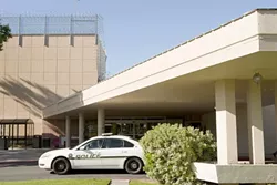 BRING IN THE FUZZ : A new wave of aggressive patients at Atascadero State Hospital has led to significant increases in incidents between patients and staff. - PHOTO BY STEVE E. MILLER