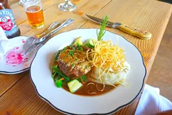 FILET OF BEEF: So tender is this filet of beef that it nearly melts in your mouth. - PHOTO BY GLEN STARKEY