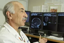 TRICKSTERS : Dr. Fred Vernacchia’s administrative costs are rising, but insurance companies are tricky in how they reimburse doctors. - PHOTO BY STEVE E. MILLER