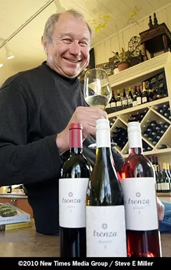 MAN OF TASTE : Winemaker Christian Roguenant will discuss selections from the new Trenza brand from the Niven Family Wine Company devoted to Spain’s wine varieties. - PHOTO BY STEVE E. MILLER