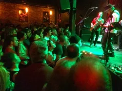 TEAM WORK!: Lukas Nelson and his band Promise of the Real backed Neil Young at SLO Brew and on his recent album and tour. - PHOTO BY GLEN STARKEY