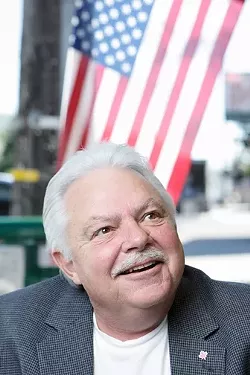 MR. UNSTOPPABLE: Pimso Beach City Councilman Bill Rabenaldt believes that running against the grain has pushed him into the buzzsaw again. - PHOTO BY STEVE E. MILLER