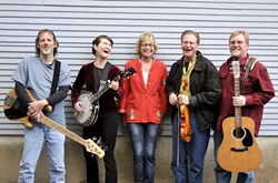 BLUEGRASS HOE DOWN : The Gather Wine Bar hosts Appellation Bluegrass Band on March 19. - PHOTO COURTESY OF THE APPELLATION BLUEGRASS BAND