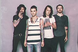 CONFESS:  Dashboard Confessional (pictured) joins forces with Third Eye Blind on July 17 at Vina Robles Amphitheatre. - PHOTO BY DAVID BEAN