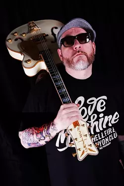 BLUESMAN: Former House of Pain front man Everlast performs in his solo acoustic style on Dec. 17 at SLO Brew. - PHOTO COURTESY OF EVERLAST