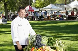 MEET THE MASTERS : Gregg Wangard of Marisol and four other stellar chefs will thrill diners at at the Cliffs Hotel with gala five-course meal for a good cause. - PHOTO BY STEVE E. MILLER