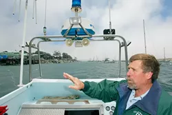 AT THE HARBOR’S HELM : After two decades running the harbor, Morro Bay Harbor Director and Harbormaster Rick Algert will retire June 25. - PHOTO BY STEVE E. MILLER