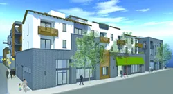 THE FUTURE : Garden Street Terraces is set to change the landscape of downtown SLO with mixed-use retail, residential, and a hotel. - IMAGE BY GARCIA ARCHITECTURE & DESIGN