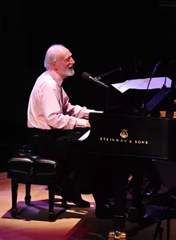 JAZZ/BLUES MASH-UP : Seminal jazz and blues pianist Mose Allison plays Cal Poly’s Spanos Theatre on April 2. - PHOTO COURTESY OF CAL POLY ARTS