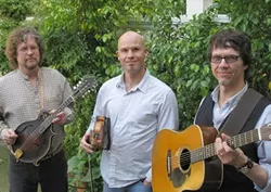 HOLY TRINITY : Incredible local bluegrass, roots, and old time music trio Little Black Train plays April 23 at The Clubhouse. - PHOTO COURTESY OF LITTLE BLACK TRAIN