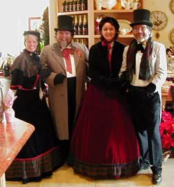 DO YOU HEAR WHAT I HEAR?: The Uncommone Carolers raise their voices in a capella style for a special holiday concert Dec. 23 at SLO’s Old Mission. - PHOTO COURTESY OF THE UNCOMMONE CAROLERS
