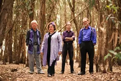 BRILLIANT! : Gypsy, tango, classical, and folk act Café Musique plays at Red Barn Community Music Series on July 5. - PHOTO COURTESY OF BRITTANY APP