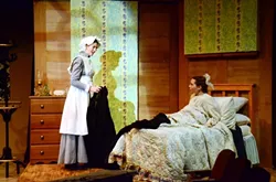 RISE AND SHINE: Martha Sowerby (Penny DellaPelle) waits on Mistress Mary (Campbell Ellery). - PHOTO COURTESY OF JAMIE FOSTER PHOTOGRAPHY