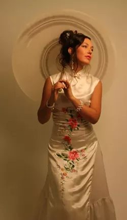 ETHEREAL: Vocalist, multi-instrumentalist, composer, and producer Tina Malia makes her debut Central Coast stop on April 16 at the SLO Monday Club in a concert sponsored by mBody Yoga and Peter and Tawny Sterios (all ages; 7:30 p.m.; $25 tickets at brightstarevents.com). - PHOTO COURTESY OF TINA MALIA