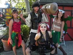 FAERIE FANTASY : Pictured are festivalgoers at last year’s Solvang Faeriefest. - PHOTO COURTESY OF THE SOLVANG FAIRIEFEST