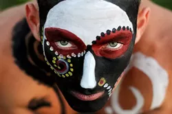 ART OF WAR : Adrianne Bonafede’s Art of War photograph tied for second place Best of Show. - PHOTO BY ADRIANNE BONAFEDE