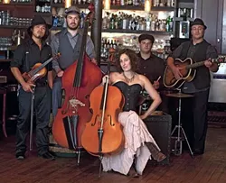 GET DIRTY!: The amazing Dirty Cello plays April 3 at Coalesce Bookstore and April 4 at Castoro Cellars. - PHOTO BY ADRIAN MENDOZA