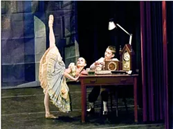 CLEVER CLARA : Isabel Deyo is one of two girls dancing the role of Clara in this year’s Nutcracker. - PHOTO COURTESY OF CIVIC BALLET