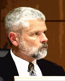 SLO COUNTY SUPERVISOR BRUCE GIBSON: - PHOTO BY STEVE E. MILLER