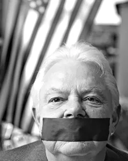 CENSURED, BUT NOT SILENT : Pismo City Councilman Bill Rabenaldt was shunned by his fellow council members, who forbade him from speaking on behalf of the city, after he sent out some risqué emails to staff and council. - PHOTO BY STEVE E. MILLER