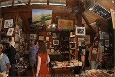 JUST ANOTHER DAY :  Visual art and literature reside harmoniously at Big Sur&rsquo;s Henry Miller Library. - PHOTO BY TERRY WAY