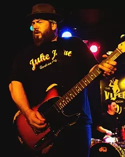 DEEP BLUES: Driving blues act The Harlis Sweetwater Band plays April 26 at Frog and Peach and April 27 at The Pourhouse. - PHOTO COURTESY OF THE HARLIS SWEETWATER BAND