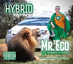 HE’S A POET AND HE KNOWS IT: Hip-hop activist Mr. Eco will lay down some environmentally conscious rhymes about how to save the planet. - PHOTO COURTESY OF MR. ECO