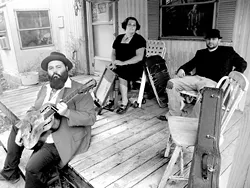 TRIO OF MYSTERY: See The Reverend Peyton's Big Damn Band on June 24 at Downtown Brew. - PHOTO COURTESY OF THE REVEREND PEYTON'S BIG DAMN BAND