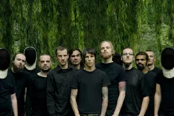 DOES ANYONE HAVE A BLACK SHIRT I COULD BORROW? : On June 16 at Downtown Brew, The Ocean (pictured) plays a six-band metal show with Intronaut, Kylesa, Lair of the Minotaur, The Destro Withered, and Perceive The Symphony. - PHOTO COURTESY OF THE OCEAN