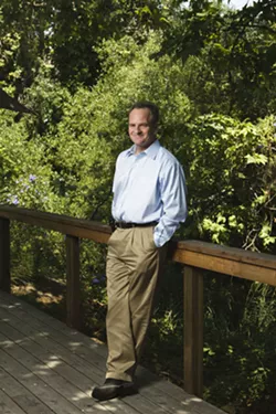 COMING TOGETHER: “There’s more that unifies us than separates us,” said Republican Sam Blakeslee, characterizing California’s long and varied 15th Senate District, which includes San Luis Obispo and Northern Santa Barbara counties. - PHOTO BY STEVE E. MILLER