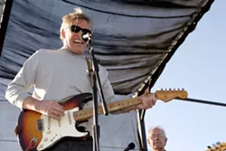WILD MAN! : Gary Busey delivers a rip-roaring set of oldies at “Doo Wop Saturday” on Nov. 21—part of the Paso Digital Film Festival. - PHOTOS BY STEVE E. MILLER