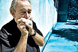 GOOD TIME CHARLIE : The always-amazing Charlie Musselwhite, who recently returned to Alligator Records with his Grammy-nominated new release The Well, hits SLO Brew on April 29. - PHOTO BY STEJAN FALKE
