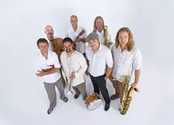 SEVEN SEAS : The septet Zongo All-Stars headline the C.O.A.S.T Alliance free “S.O.S! Save Our Seas Music Festival” on Nov. 11 at Tidelands Park in Morro Bay. - PHOTO COURTESY OF ZONGO ALL-STARS