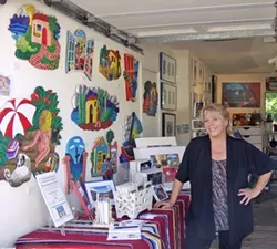 IN BETTER TIMES: Catherine Lee Neifing will be offering her works at a discount in her home studio on Oct. 19 in an effort to pay for growing medical bills. - PHOTO COURTESY OF CATHERINE LEE NEIFING