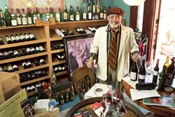 WINE APLENTY : Archie McLaren is still all smiles in the last weeks of organization for the Central Coast Wine Classic. - PHOTO BY STEVE E. MILLER