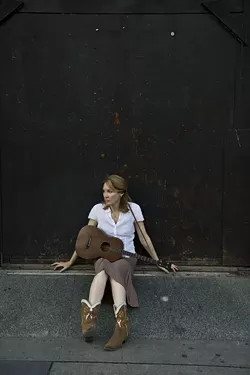 KEEPING UP WITH JONES : See Diana Jones (pictured) perform solo on Nov. 19 at Coalesce Bookstore and with local chanteuse Jill Knight on Nov. 20 at Castoro Cellars. - PHOTO COURTESY OF DIANA JONES