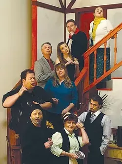 BEHIND THE SCENES : In theatrical stage directions, the term "noises off" means sounds that are meant to originate offstage. Noises Off will be performed at the Black Box Theatre at the Clark Center in Arroyo Grande April 10-26, Thursday, Friday and Saturday at 8 p.m. and Sunday at 2 p.m. $20. There will be discounts: on Easter Sunday, tickets are $10 and on Thursdays it’s buy one ticket, get one for half price. Info: clarkcenter.org (under upcoming events) or 489-9444. - PHOTO COURTESY OF CHRYS BARNES