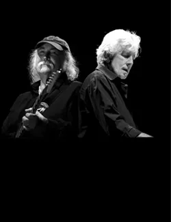 HARMONY CENTRAL : Expect stunning harmonies when David Crosby and Graham Nash play April 4 at the PAC. - PHOTO COURTESY OF CROSBY & NASH