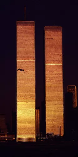 WORLD TRADE CENTER, 1979: - PHOTO COURTESY OF SANTI VISALLI