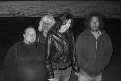 NEW ON THE SCENE :  Mettling Gretel&mdash;featuring Christine Rhoades (vocals), Paul Duggan (guitars), Jambo Vera (bass), and Luis Munge (drums)&mdash;plays its debut gig at Camozzi&rsquo;s Saloon on March 5. - PHOTO COURTESY OF MEDDLING GRETEL